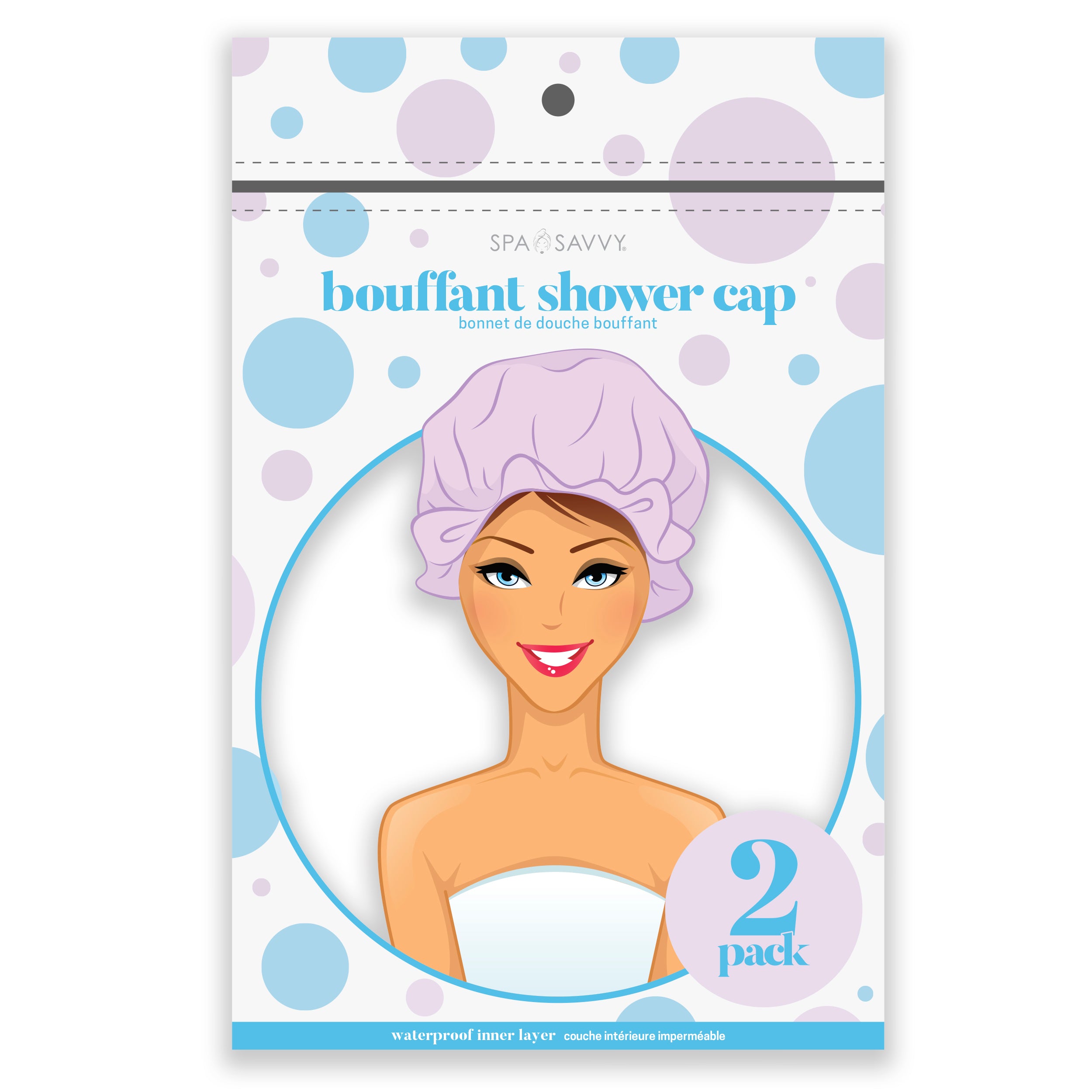 Spa shower store cap