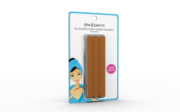 Pack of 30 Count Double Sided Emery Board