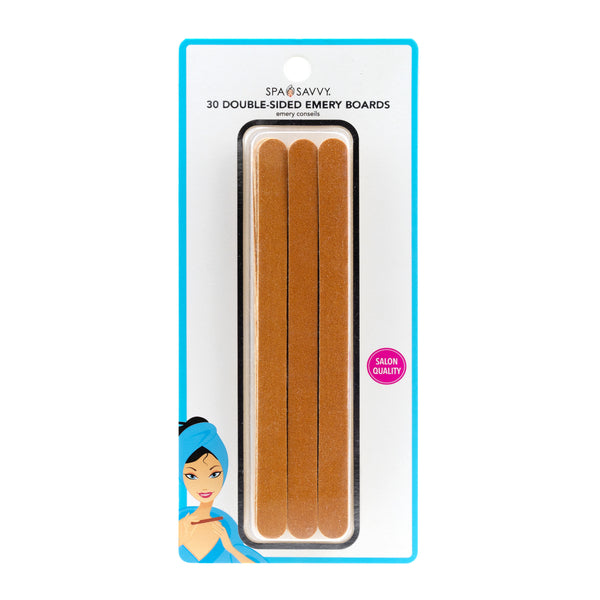 Pack of 30 Count Double Sided Emery Board