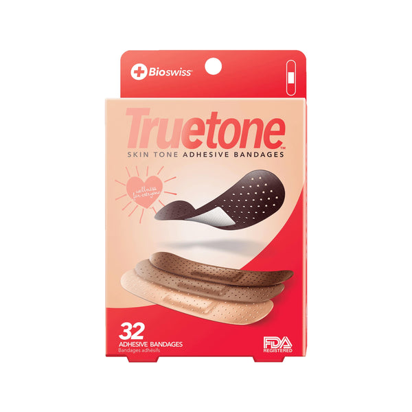 Truetone Assorted Skin Tone Bandage - Pack of 32