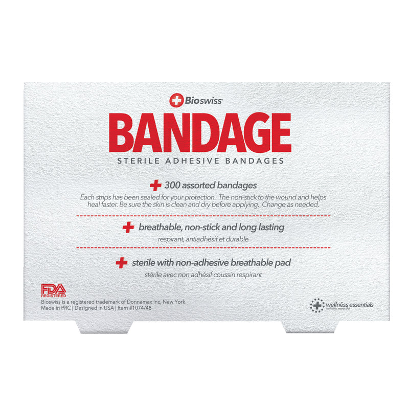 Fun Assorted Shaped Bandages - 300 Count