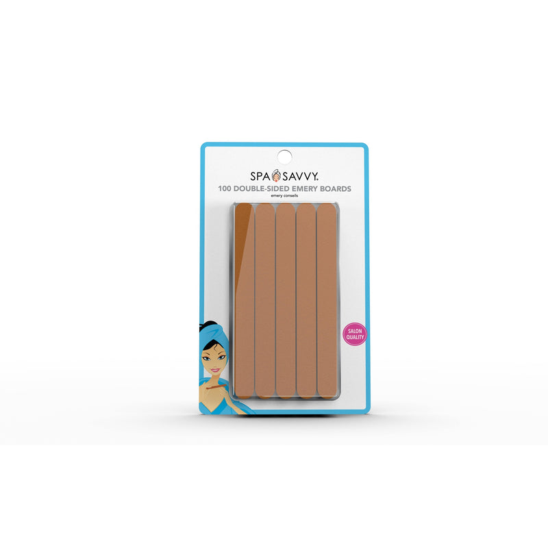 Pack of 100 Count Double Sided Emery Board