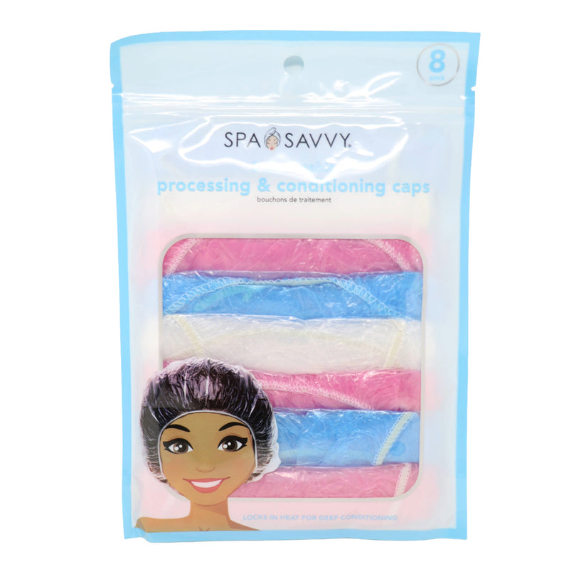 Pack of 8 Processing and Conditioning Caps