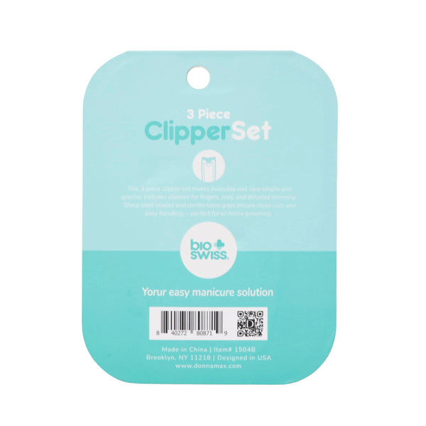 Set of 3 Nail Clippers