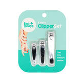Set of 3 Nail Clippers