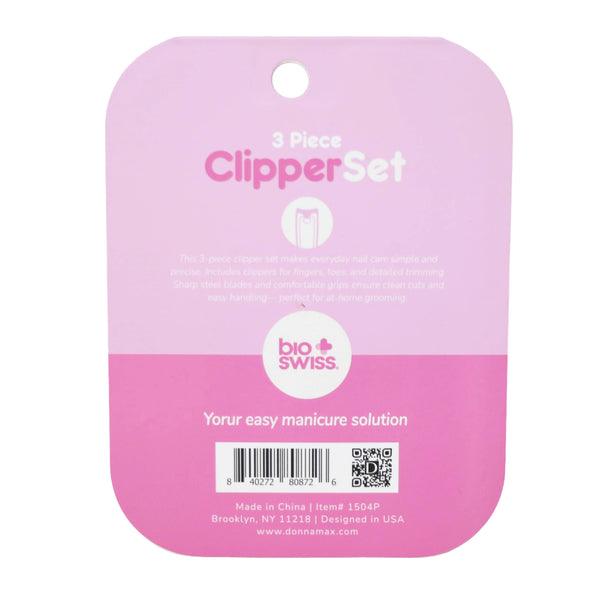 Set of 3 Nail Clippers