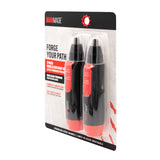 2pk Nose and Ear Hair Trimmer