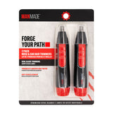 2pk Nose and Ear Hair Trimmer