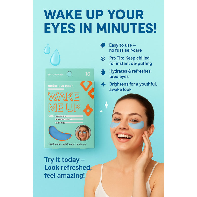 Simplosophy Wake Me Up Under Eye Gel Mask