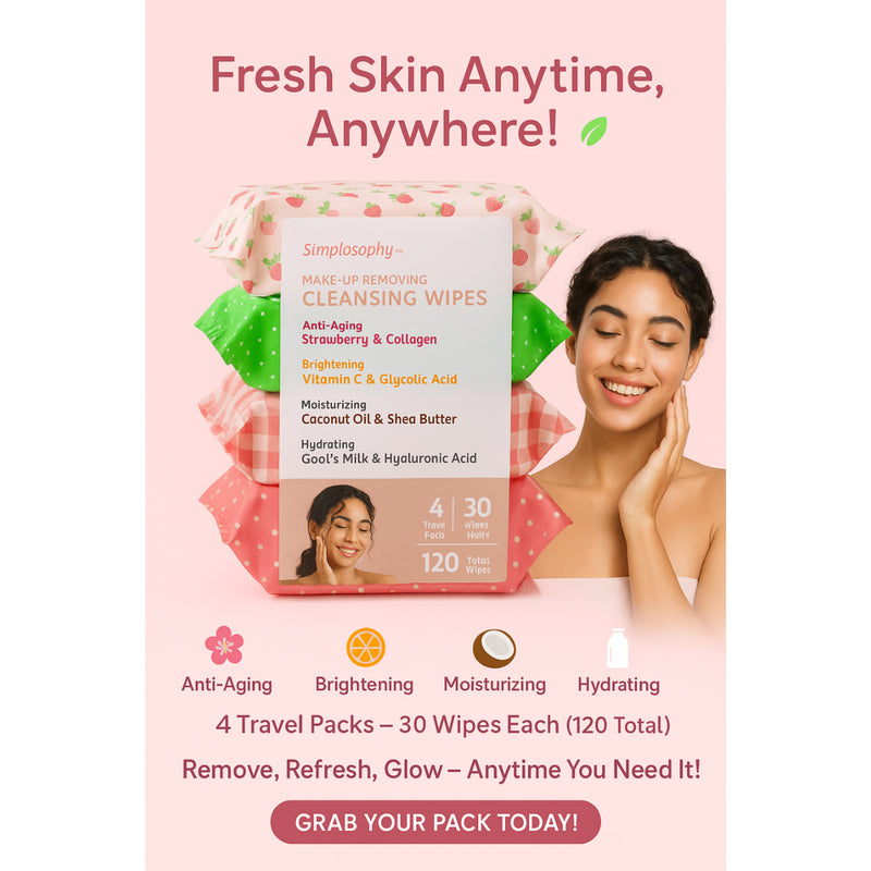 Simplosophy Makeup Removing Cleansing Wipes