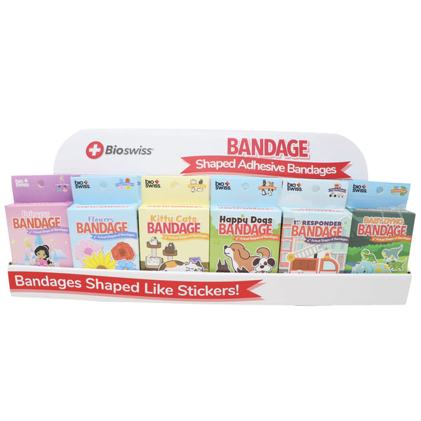 Bandage Display - 6 Styles (25 Count)