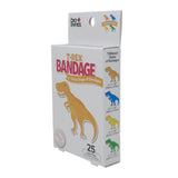 Dino T-Rex Shaped Bandages- Pack of 25