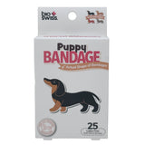 Puppy Shaped Bandages - Pack of 25