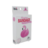 Flamingo Shaped Bandages - Pack of 25
