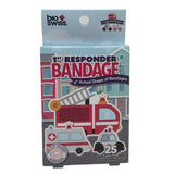 First Responders Shaped Bandages - Pack of 25