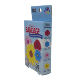 Flower Shaped Bandages - Pack of 25