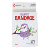 Sloth Shaped Bandages- Pack of 24
