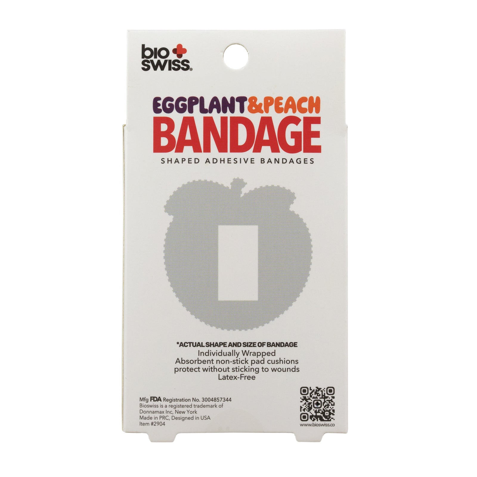 Eggplant & Peach Bandage - Pack of 24 – Donnamax