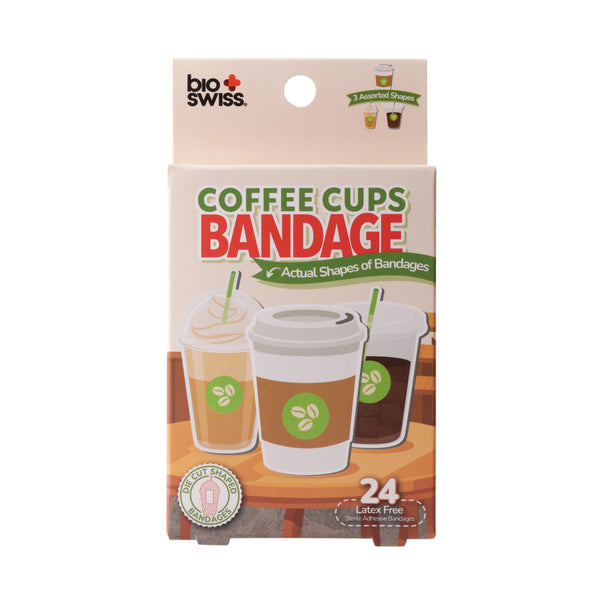 Coffee Cups Bandage - Pack of 24