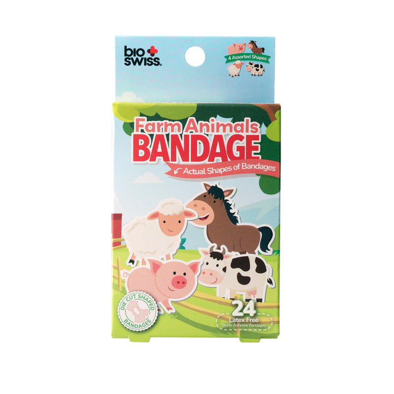 Farm Animals Bandage - Pack of 24