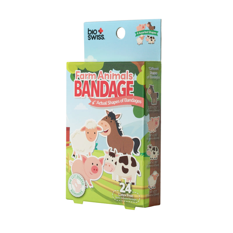 Farm Animals Bandage - Pack of 24