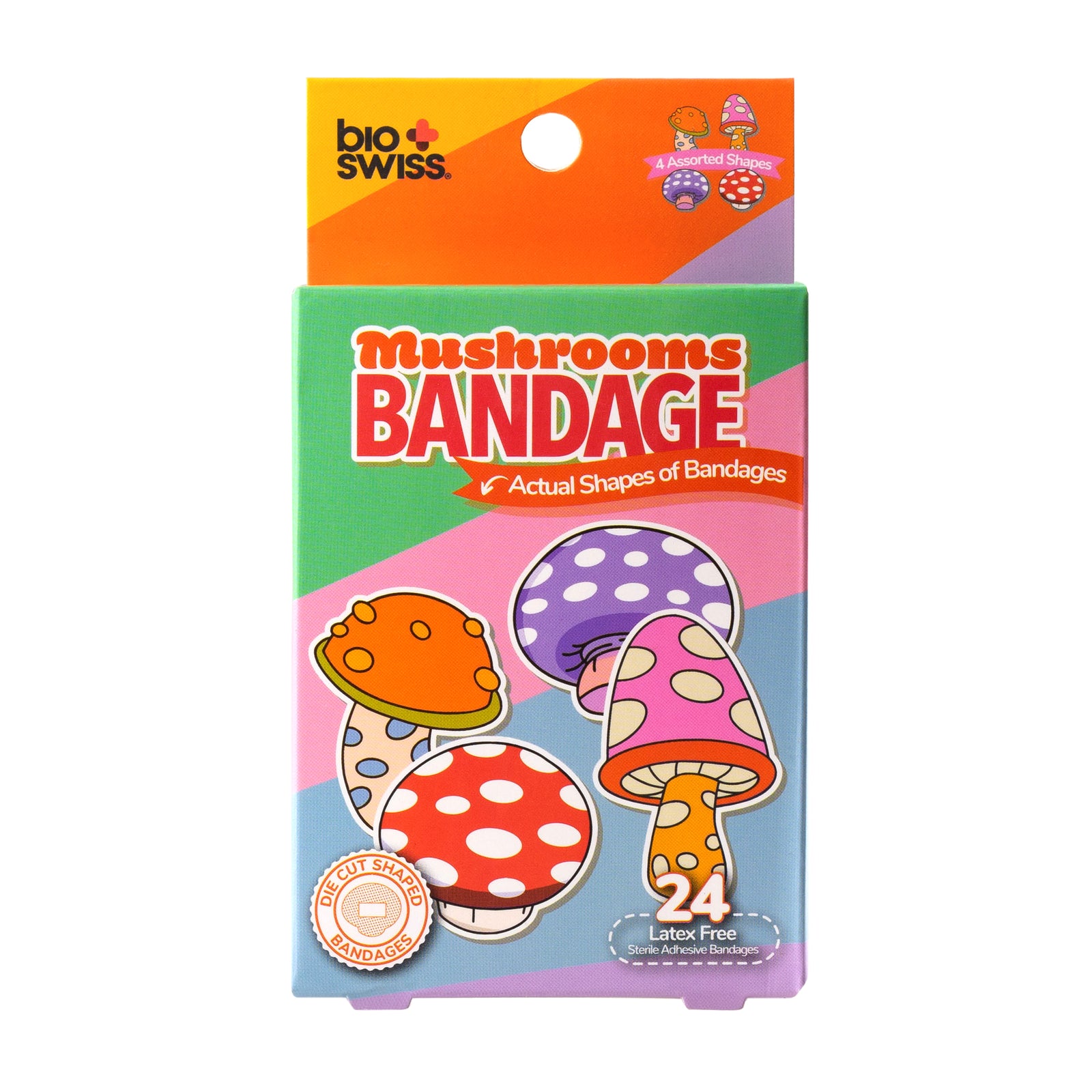Mushrooms Bandage - Pack of 24 – Donnamax