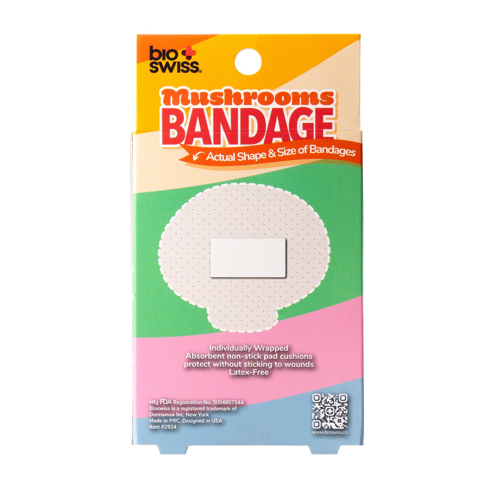 Mushrooms Bandage - Pack of 24 – Donnamax