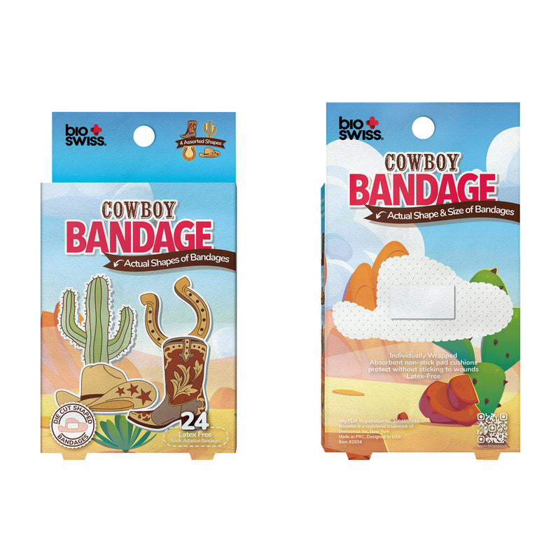 Cowboy Bandage - Pack of 24