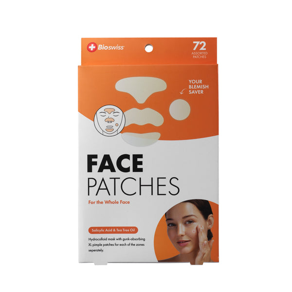 72 Assorted Hydrocolloid Face Patches