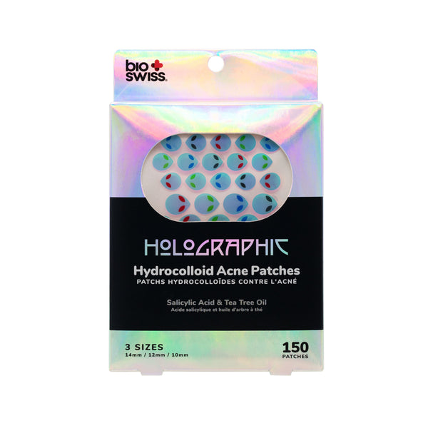 150 Count Holographic Hydrocolloid Acne Patches