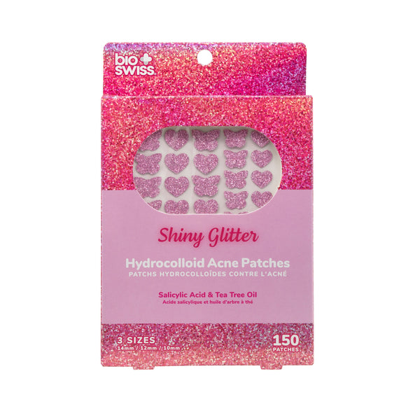 150 Count Shiny Glitter Hydrocolloid Acne Patches