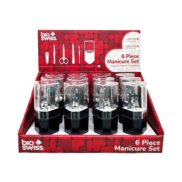 6 Piece Manicure Set Display