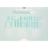 18 Piece Manicure Set in Travel Case