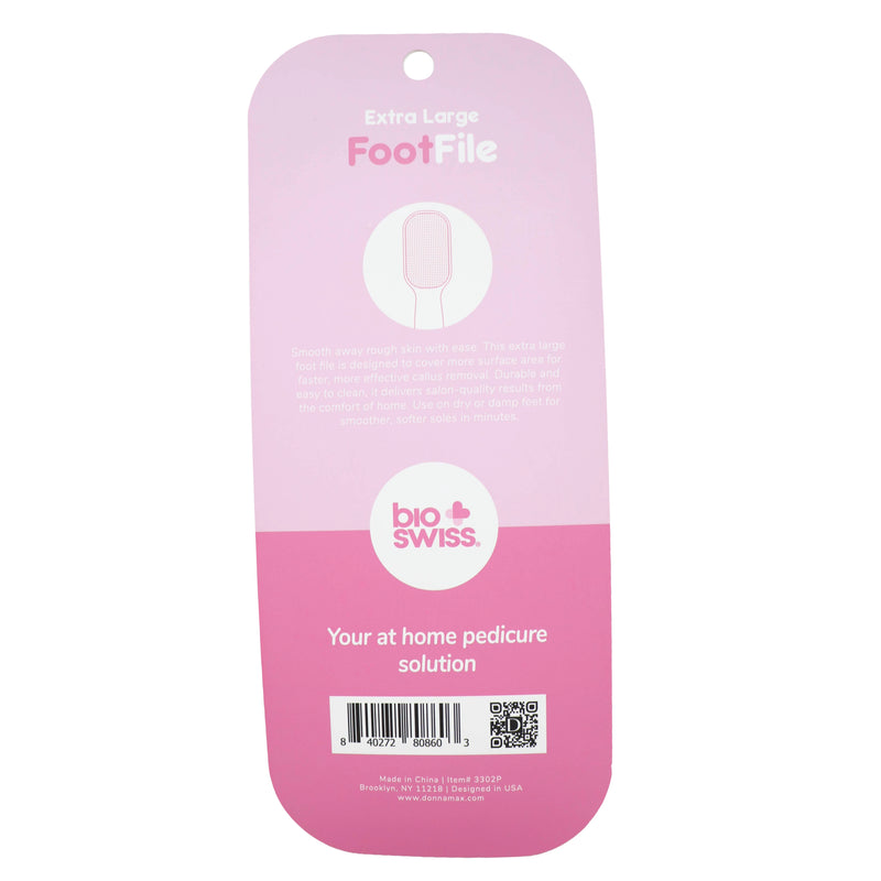 Textured Grip Steel Foot File