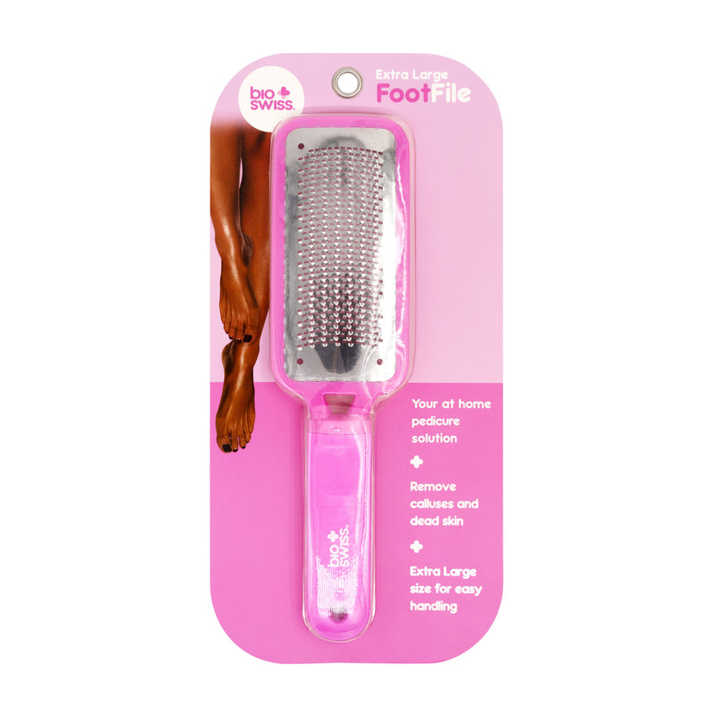 Textured Grip Steel Foot File