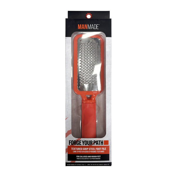 Textured Grip Steel Foot File