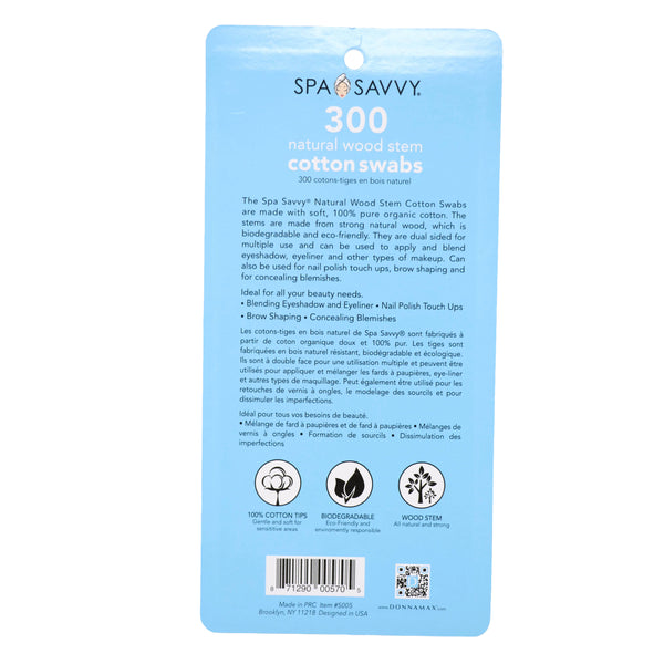 300 Count Wood Stem Swabs