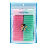 Pack of 2 Exfoliating Back Towel