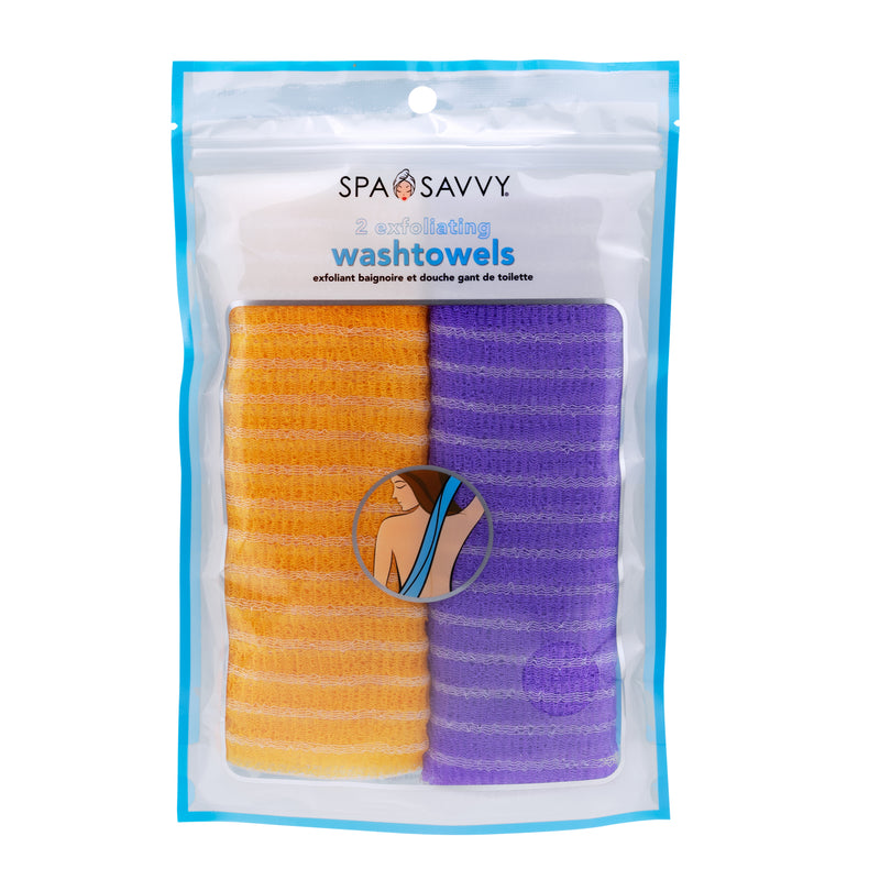 Pack of 2 Exfoliating Back Towel