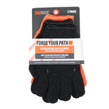 Set of 2 Pairs of Exfoliating Bath Gloves