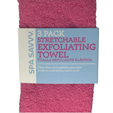 3pk Exfoliating Towel