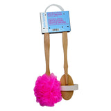 Natural Wood Bath Brush Set
