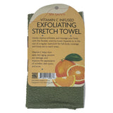 3pk Vitamin C Infused Exfoliating Towel