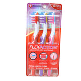 Pack of 6 FlexAction Advanced Pro Whitening Toothbrush
