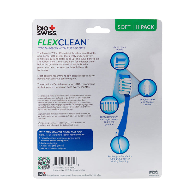 Pack of 7 FlexClean Toothbrush with Covers