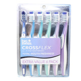 Pack of 6 CrossFlex All in One Toothbrush