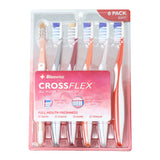 Pack of 6 CrossFlex All in One Toothbrush