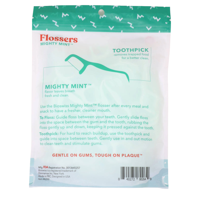 200ct Mighty Mint Dental Flossers