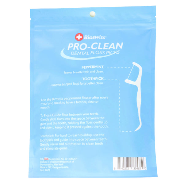 200ct Pro Clean Dental Floss Picks - Peppermint