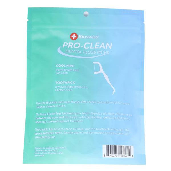 200ct Cool Mint Dental Floss Picks - Cool Mint